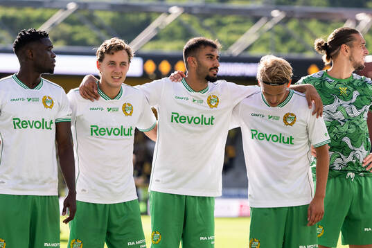 Hammarbys Hampus Skoglund och Montader Madjed