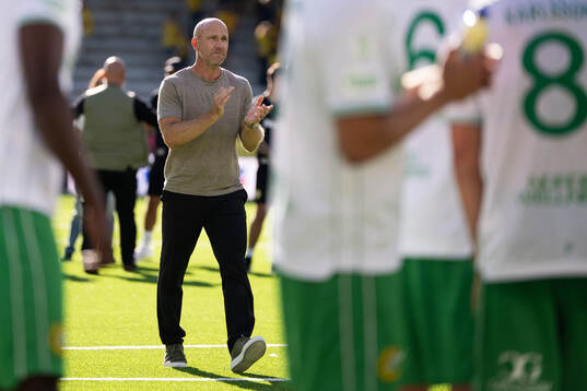 Hammarbys tränare Henrik Rydström