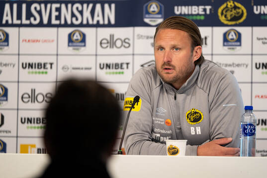 Elfsborgs manager Björn Hamberg