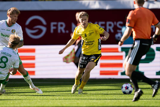 under fotbollsmatchen i Allsvenskan mellan Elfsborg och