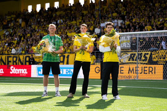 Före detta Elfsborgs spelarna och tränare Linus Kandolin,