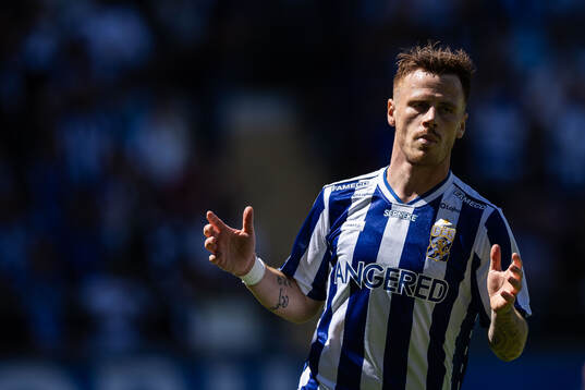 IFK Göteborgs Tobias Heintz deppar