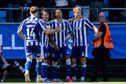 IFK Göteborgs Sebastian Clemmensen jublar