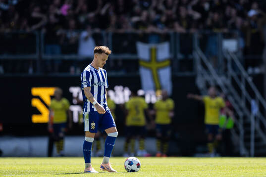 IFK Göteborgs Tobias Heintz deppar