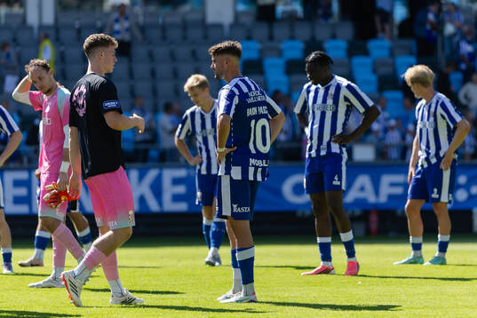 IFK Göteborgs spelare deppar