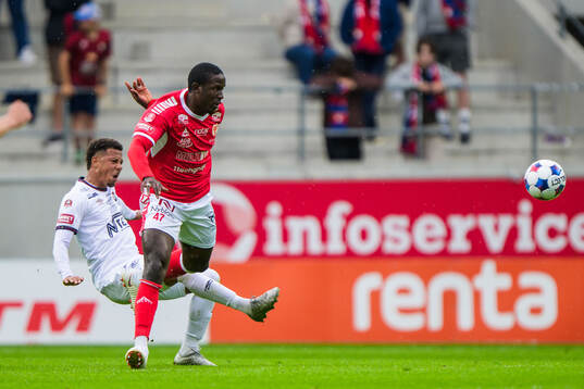 Örgrytes Tobias Sana och Kalmars Aboubacar Keita