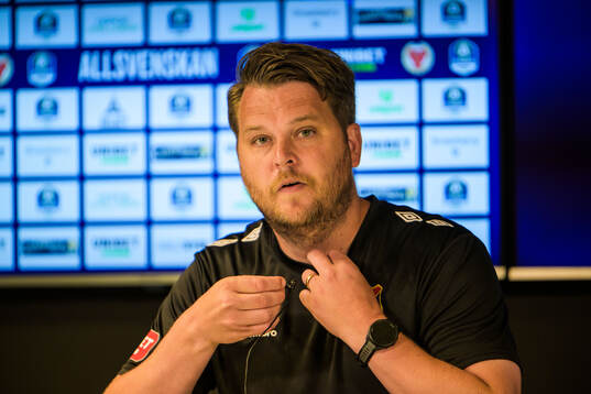 Örgrytes tränare Andreas Holmberg