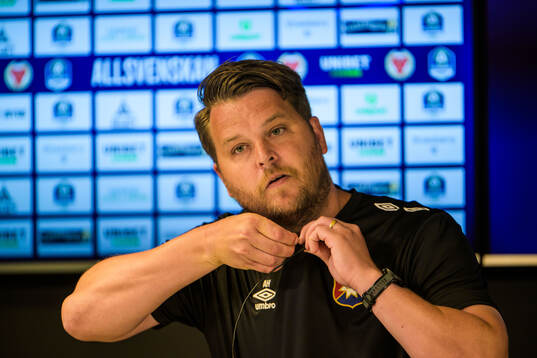 Örgrytes tränare Andreas Holmberg