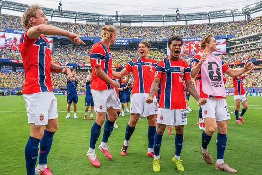 Patrick Berg, Erling Braut Haaland, Sander Berge, Oscar