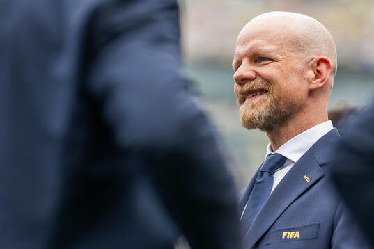 FIFA Secretary General Mattias Grafström