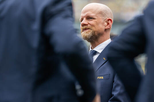 FIFA Secretary General Mattias Grafström