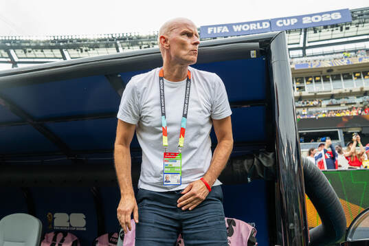 Head coach Ståle Solbakken of Norway