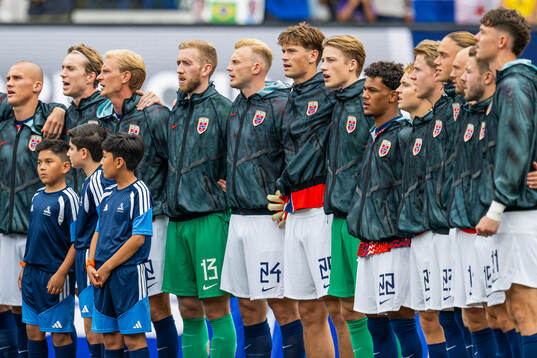 Goalkeeper Egil Selvik, Sondre Langås, Henrik Falchener,
