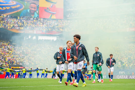 Andreas Schjelderup and Oscar Bobb of Norway