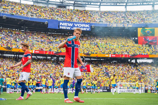 Martin Ødegaard of Norway