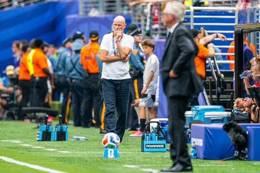 Head coach Ståle Solbakken of Norway