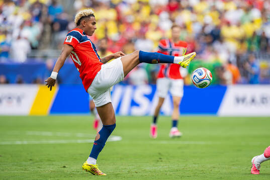 Antonio Nusa of Norway