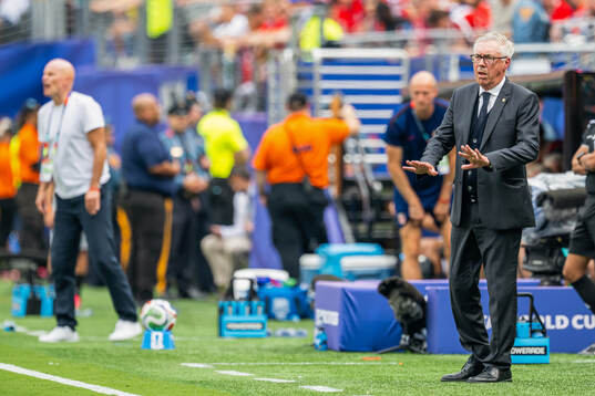 Head coach Carlo Ancelotti of Brazil