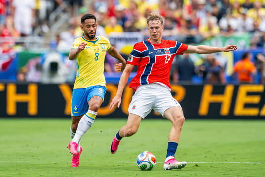Matheus Cunha of Brazil and Torbjørn Lysaker Heggem of