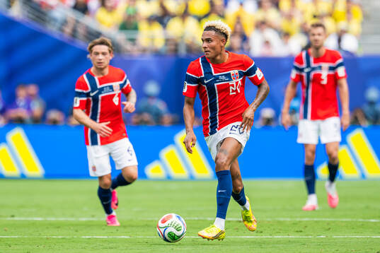 Antonio Nusa of Norway