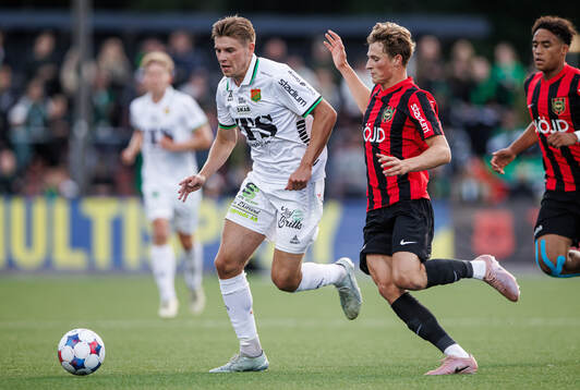 GAIS Max Andersson och Brommapojkarnas Atle Wahlund