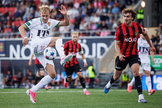 GAIS Henry Sletsjøe och Brommapojkarnas Andreas Troelsen