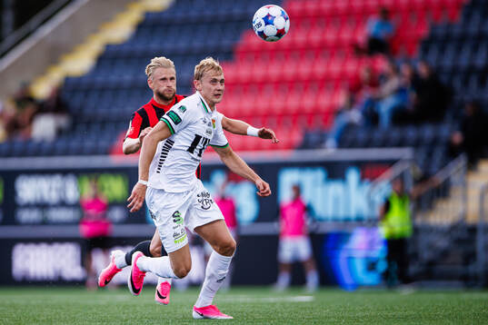 GAIS Henry Sletsjøe och Brommapojkarnas Simon Strand
