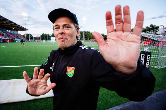 GAIS tränare Fredrik Holmberg
