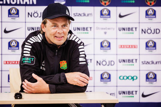 GAIS tränare Fredrik Holmberg