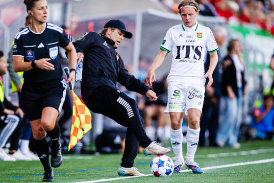 GAIS tränare Fredrik Holmberg