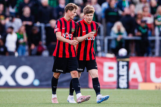 Brommapojkarnas Atle Wahlund och Oliver Berg