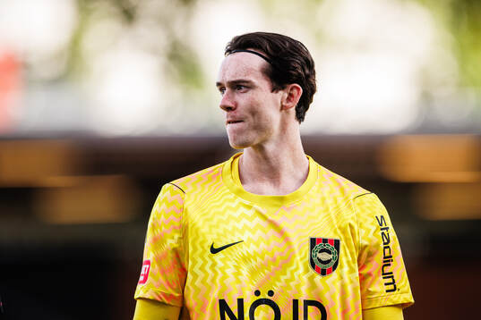 Brommapojkarnas målvakt Leo Cavallius