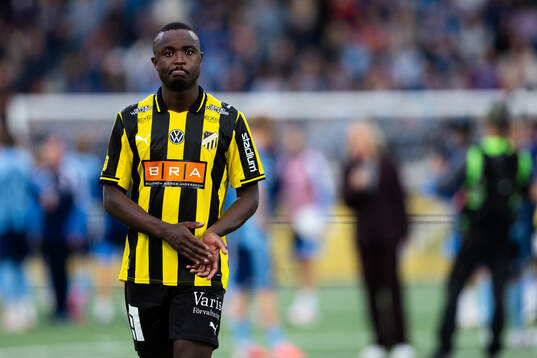 Häckens Brice Wembangomo deppar