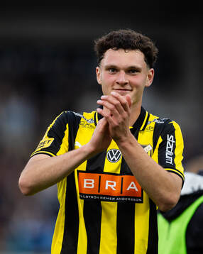 Häckens Bamir Sadiku tackar publiken
