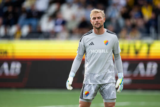 Djurgårdens målvakt Jacob Rinne