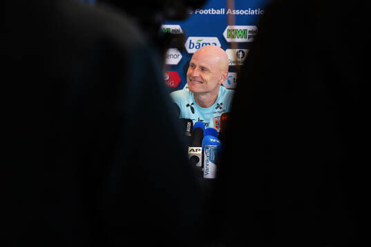 Ståle Solbakken, head coach of the Norwegian national