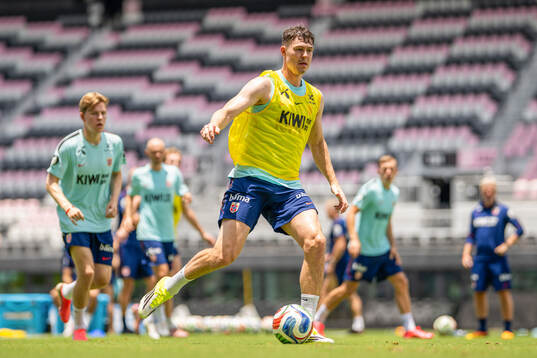 Jørgen Strand Larsen of the Norwegian national football