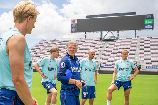 Kent Bergersen, assistant coach of the Norwegian national