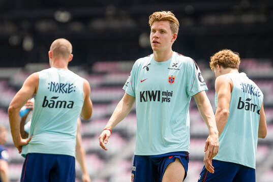 Jens Petter Hauge of the Norwegian national football team