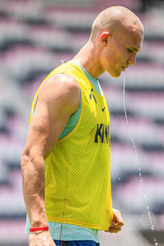 Leo Østigård of the Norwegian national football team