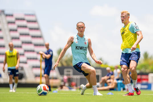 Thelo Aasgaard and Sondre Langås of the Norwegian national