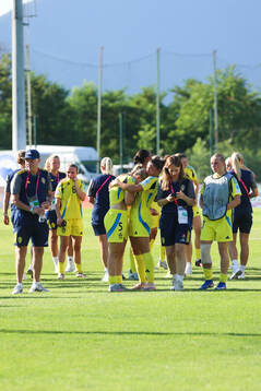 Paula Broddner Klingspor and Thea Staffansson of Sweden