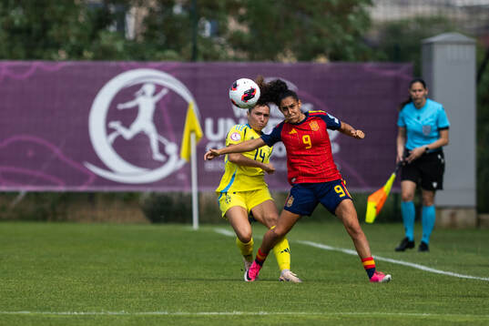 Thea Staffansson of Sweden and Celia Segura of Spain