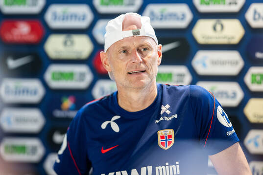 Ståle Solbakken, head coach of the Norwegian national