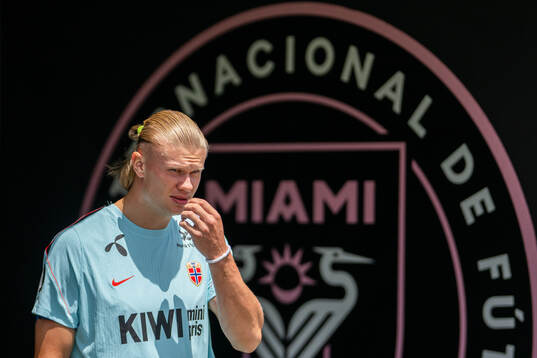 Erling Braut Haaland of the Norwegian national football team