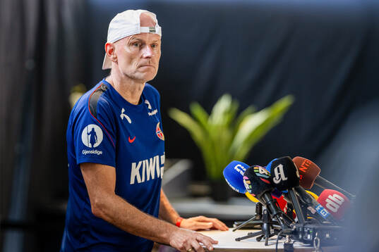 Ståle Solbakken, head coach of the Norwegian national