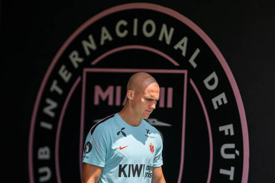 Leo Østigård of the Norwegian national football team