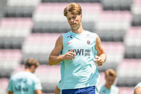Henrik Falchener of the Norwegian national football team at