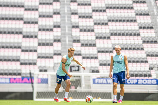 Martin Ødegaard and Julian Ryerson of the Norwegian