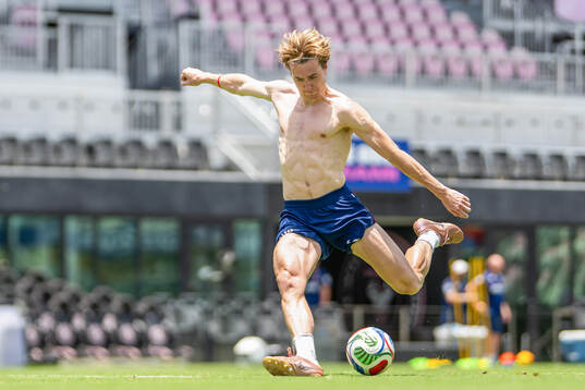 Kristian Thorstvedt of the Norwegian national football team